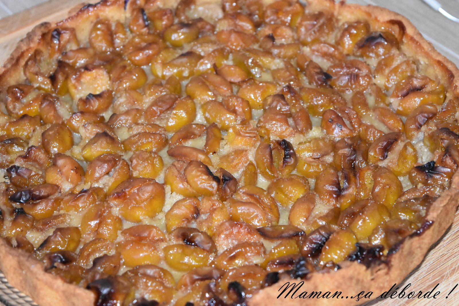 Tarte aux mirabelles