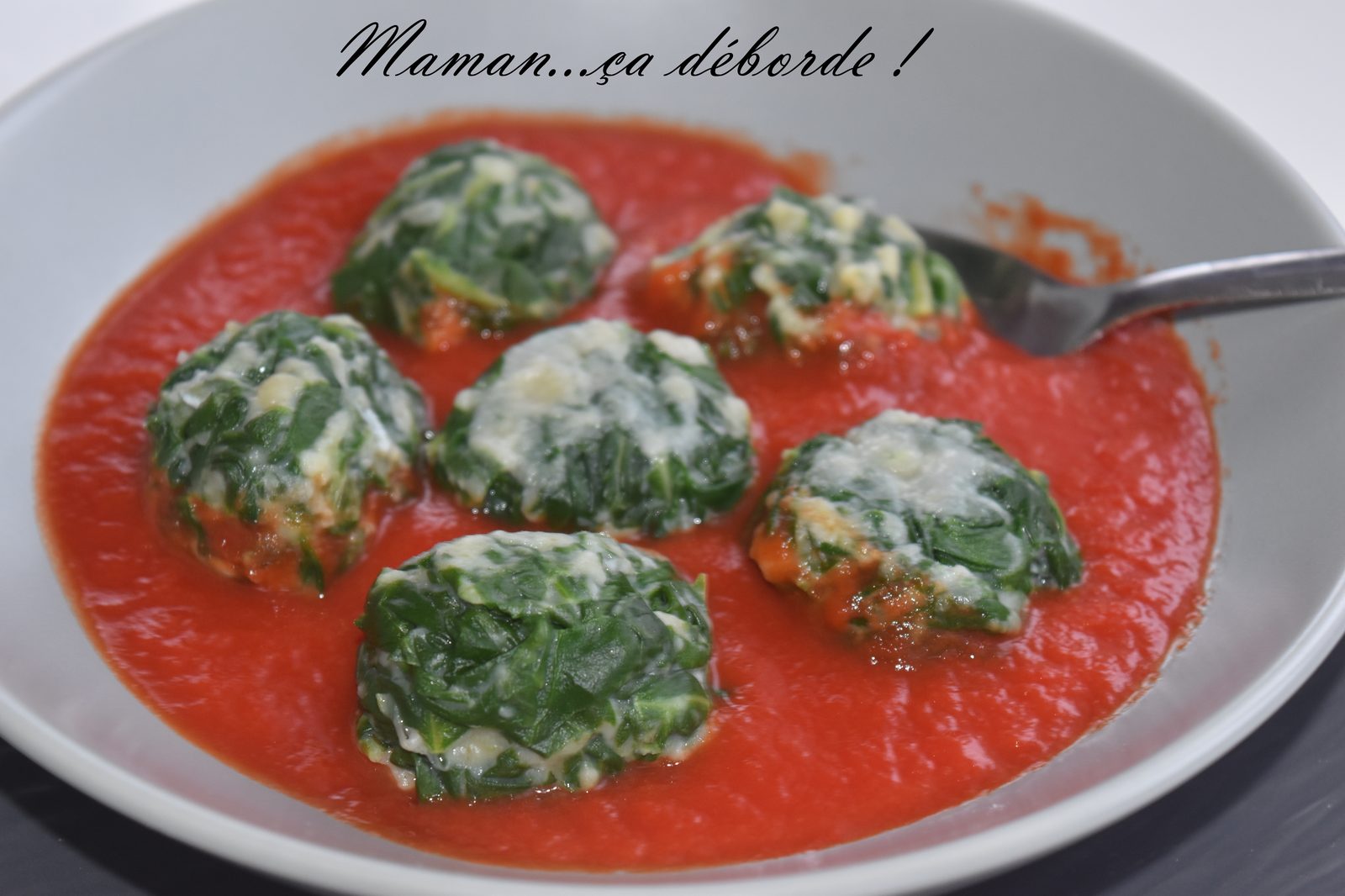 Boulettes de blettes à la tomate