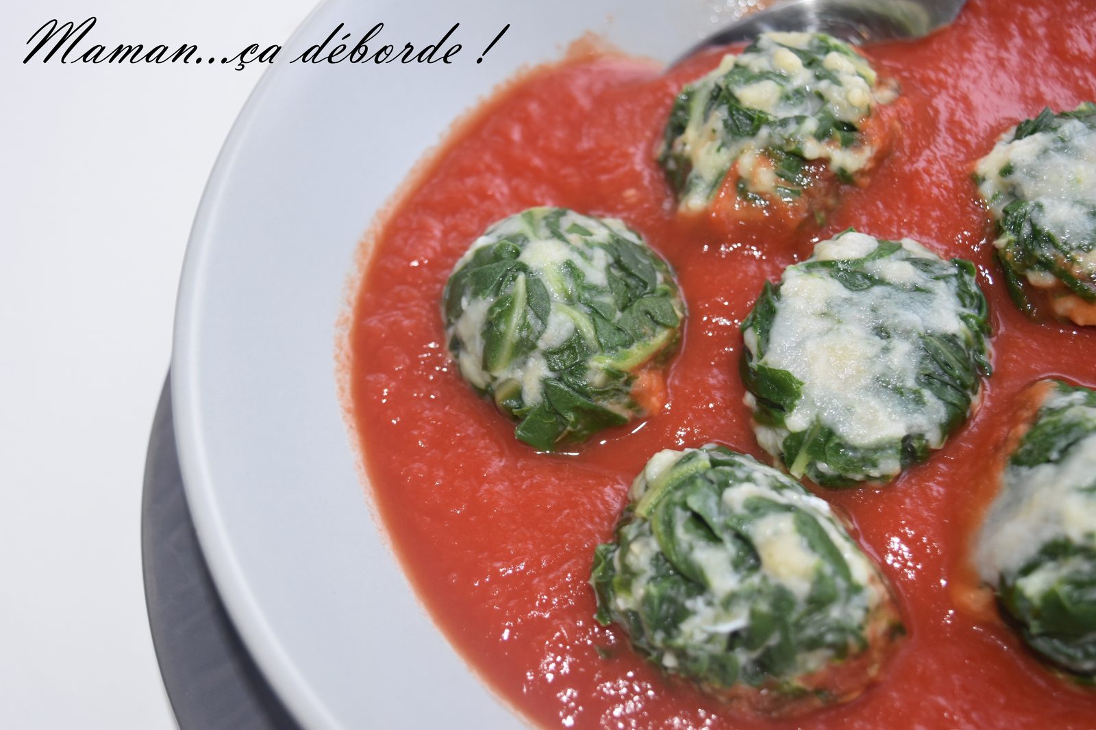 Boulettes de blettes à la tomate