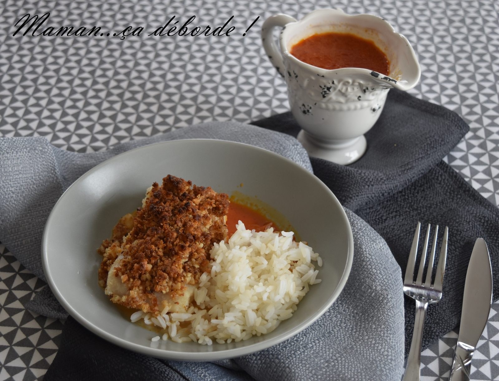 Filet de limande en crôute de noix de macadamia