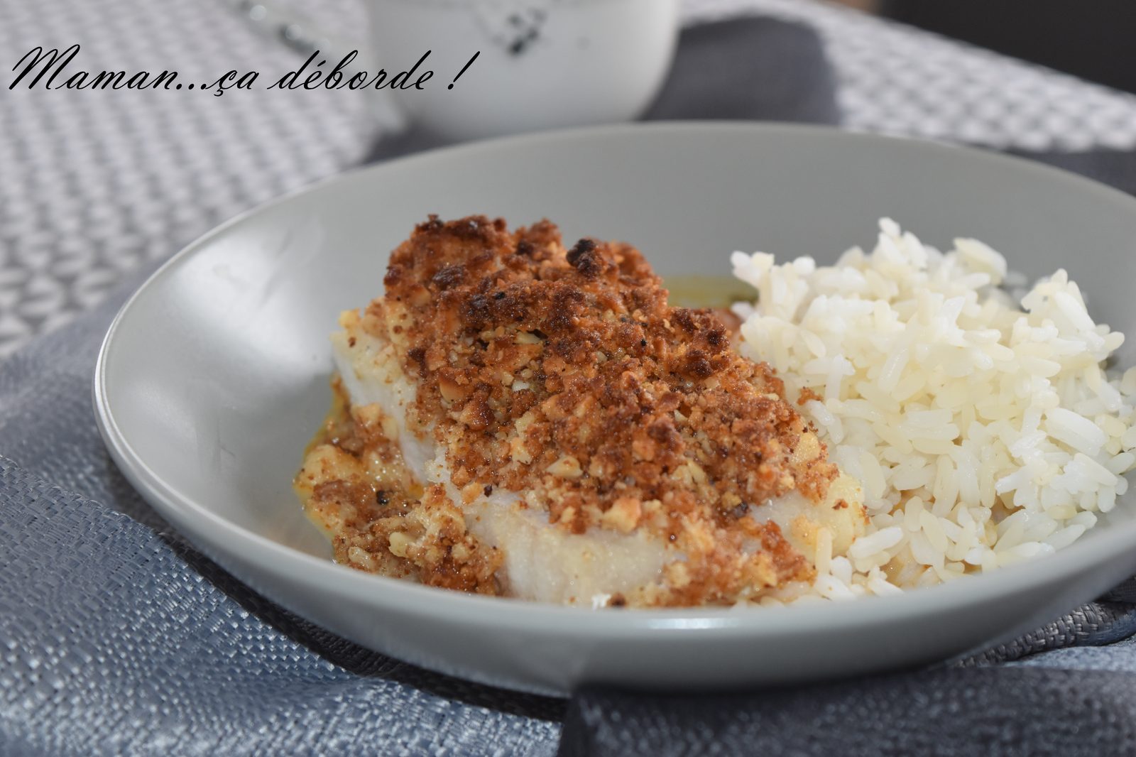 Filet de limande en croûte de noix de macadamia