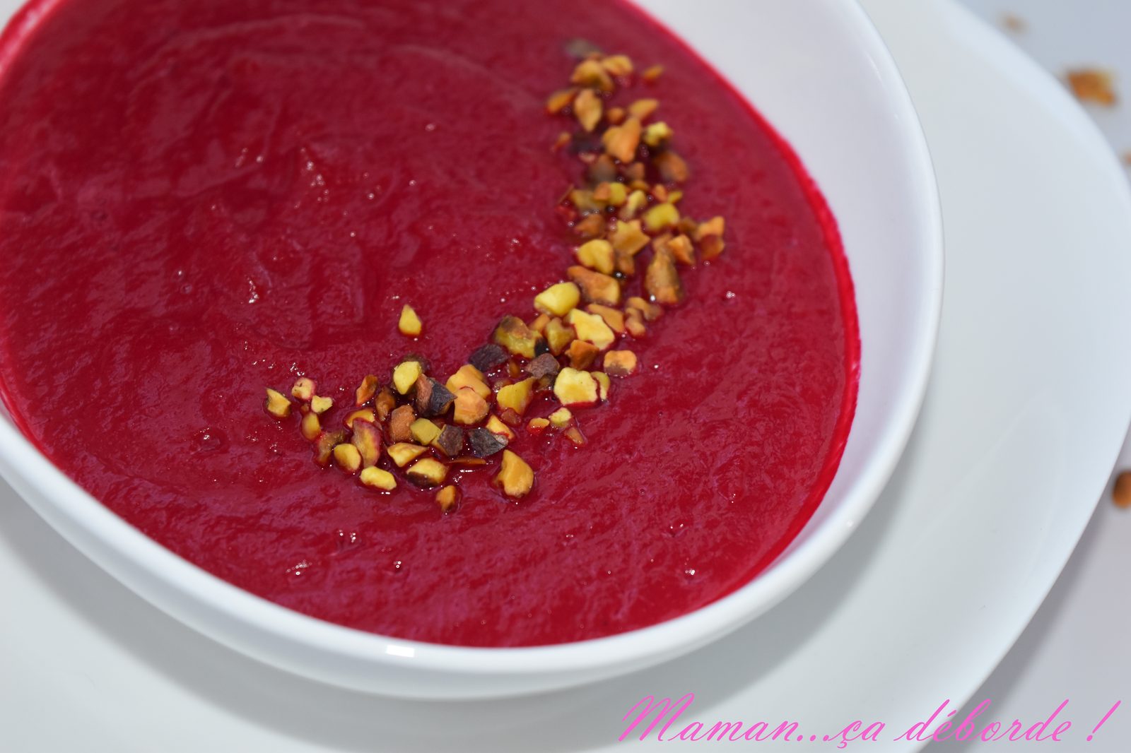 Velouté de betterave et navet