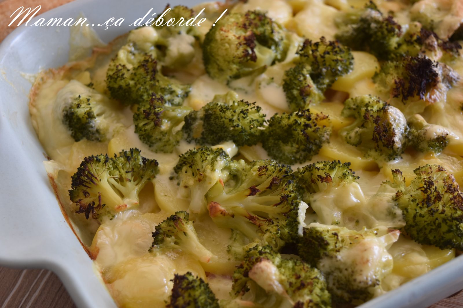 Brocoli façon tartiflette