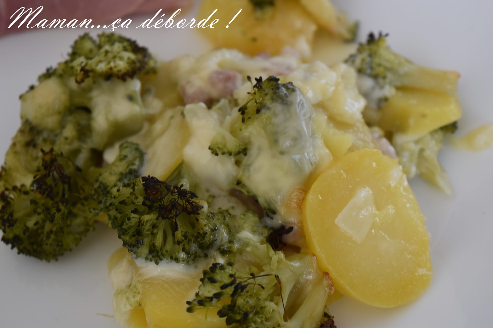 Brocoli façon tartiflette