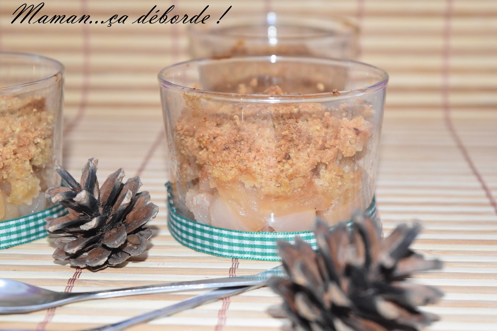 Crumble pomme poire