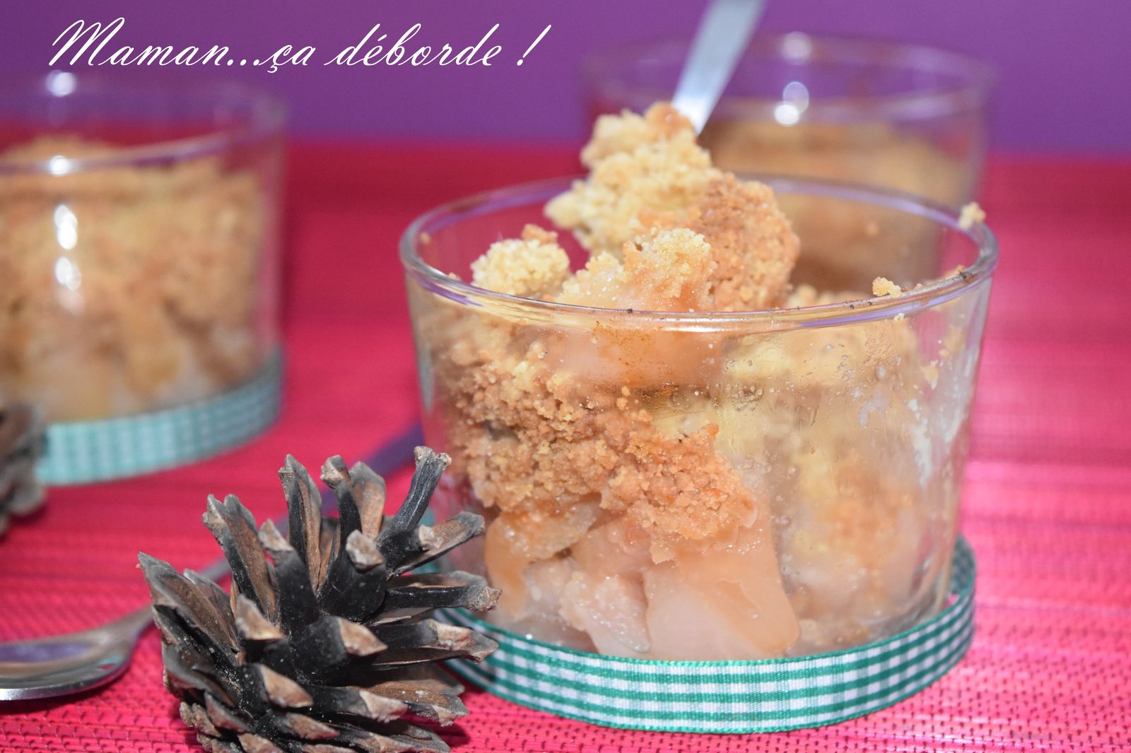 Crumble pomme poire