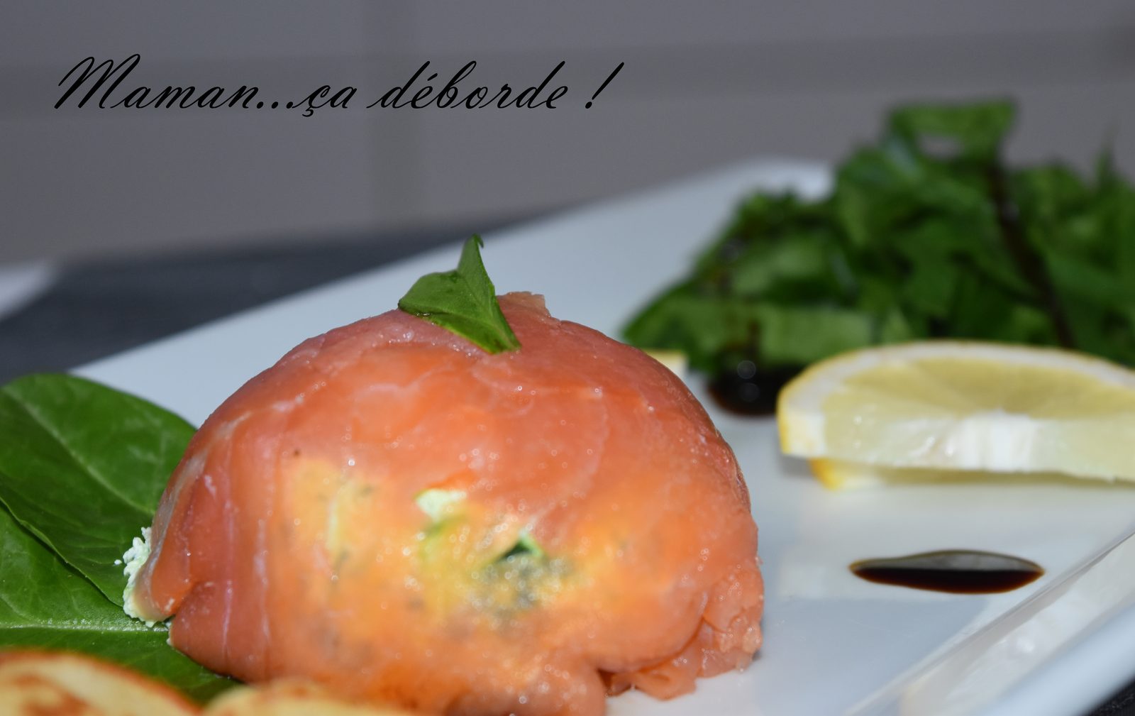 Dôme de saumon fumé