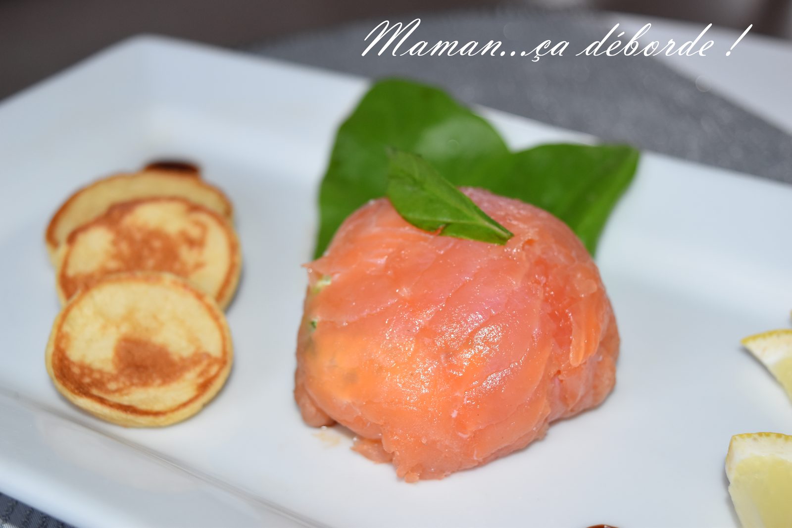 Dôme de saumon fumé