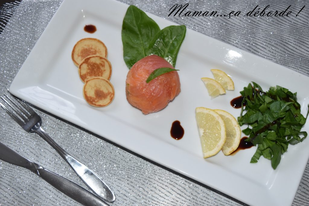 Dôme de saumon fumé - Maman...ça déborde