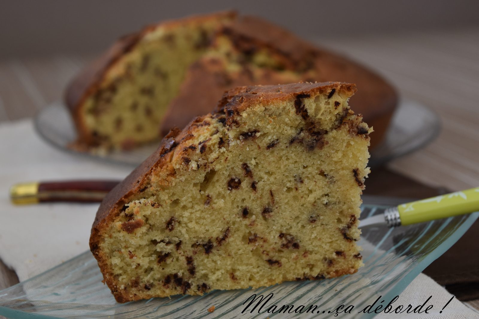 Gâteau verre de lait