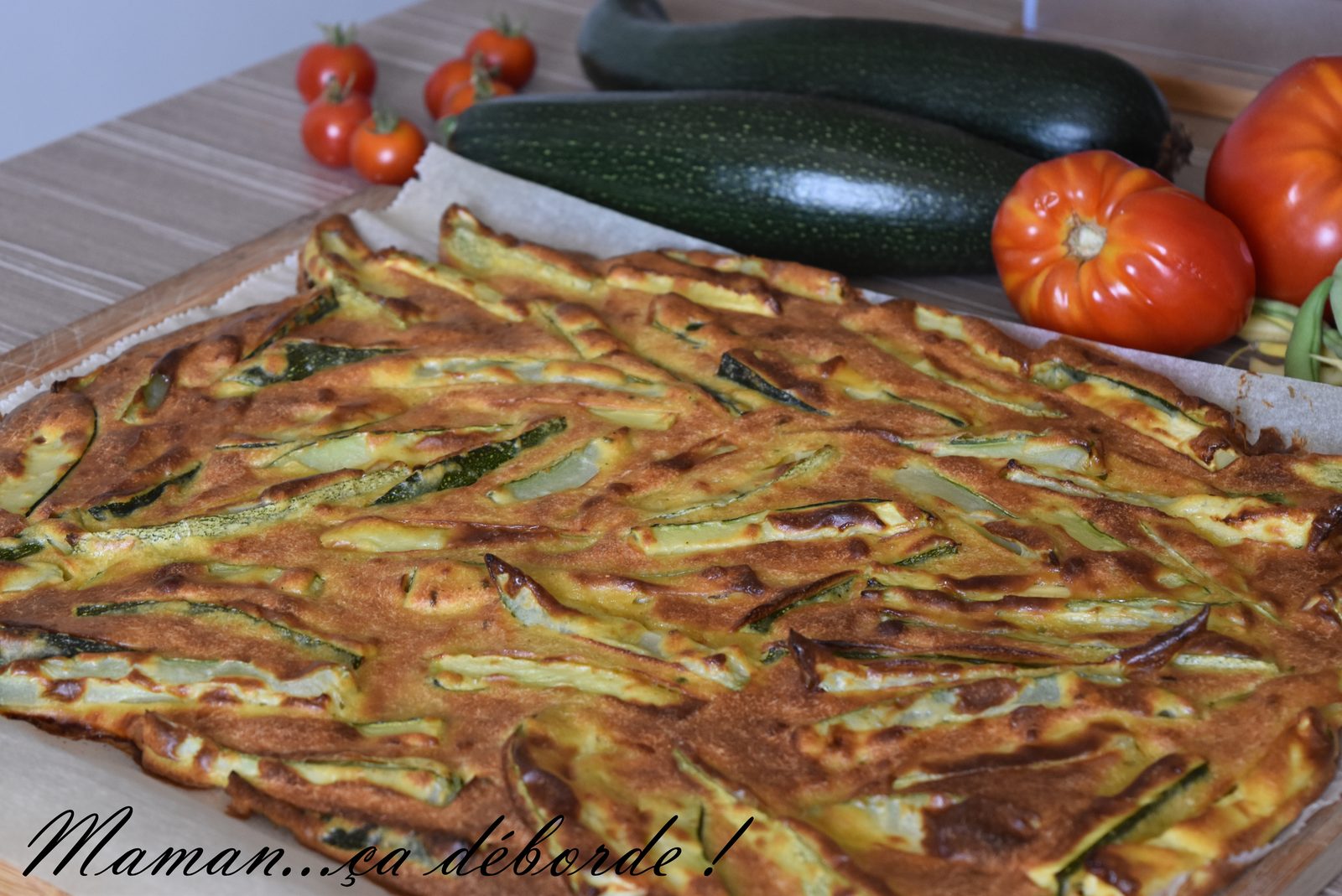 Scarpaccia aux courgettes