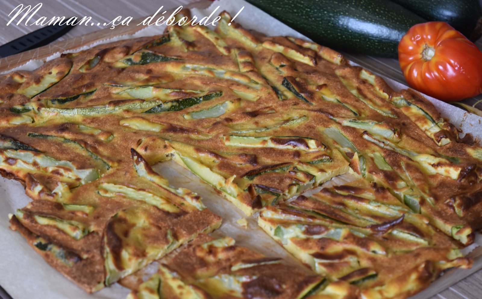 Scarpaccia aux courgettes