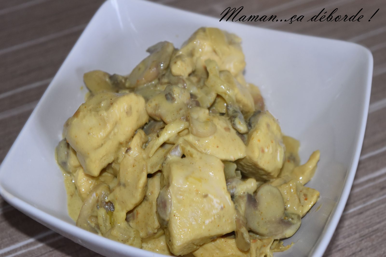 Poulet au curry