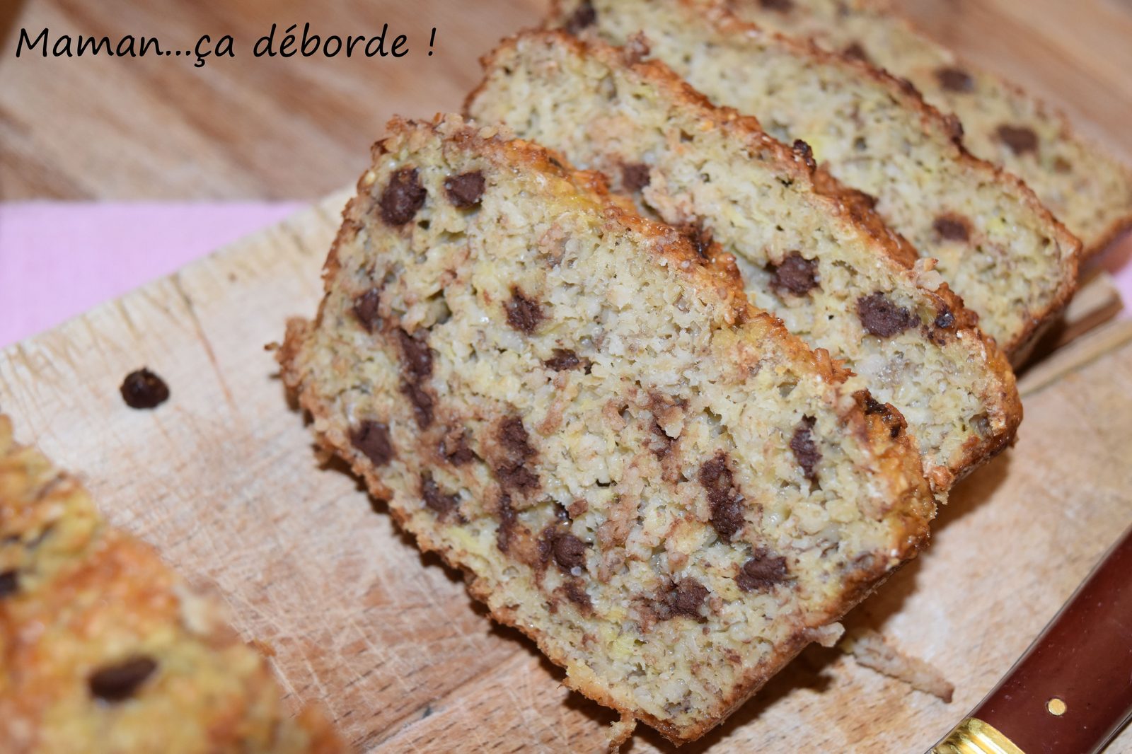Banana bread aux pépites de chocolat