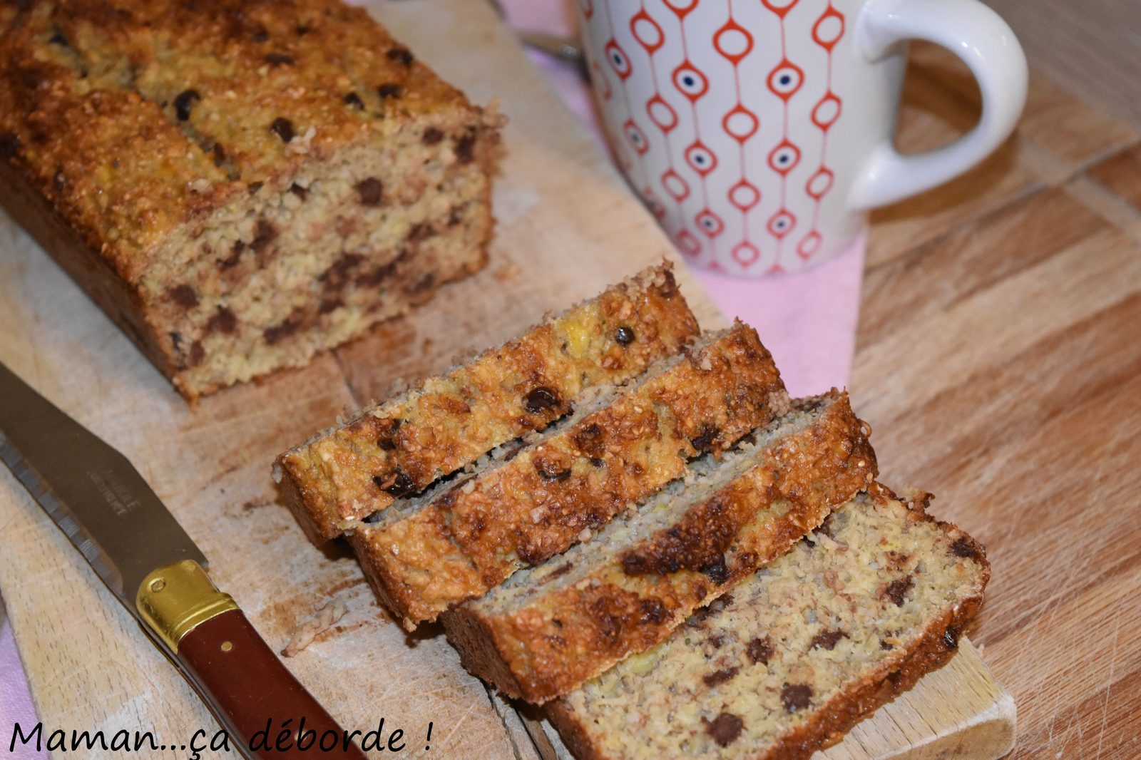 Banana bread aux pépites de chocolat