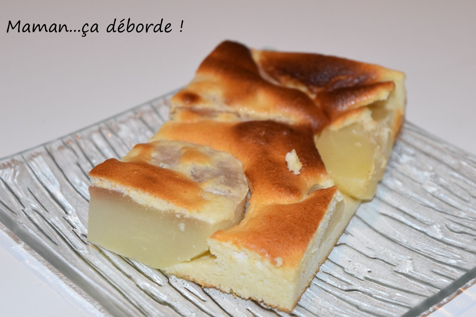 Flan léger aux poires