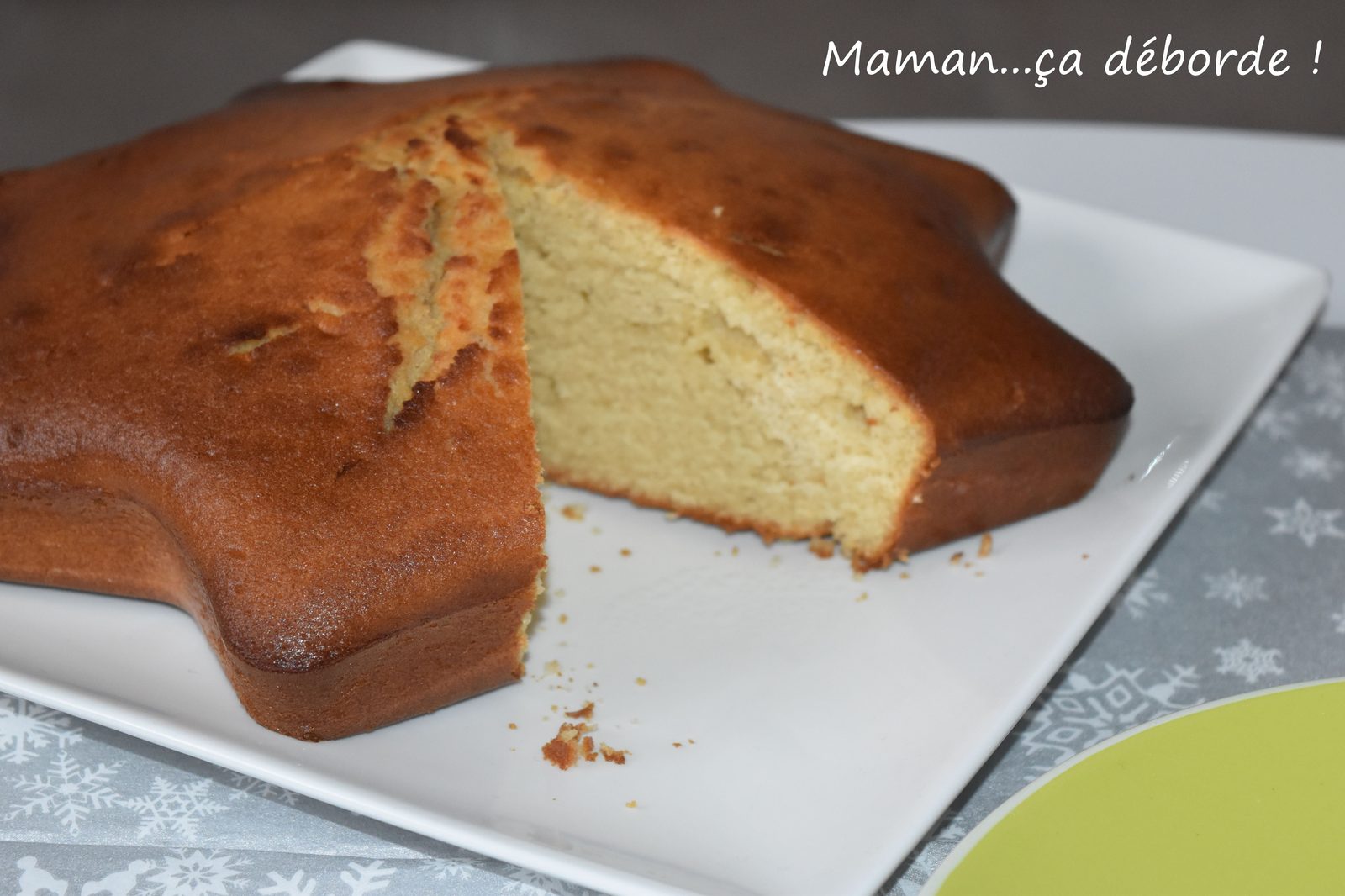 Gâteau au chocolat blanc