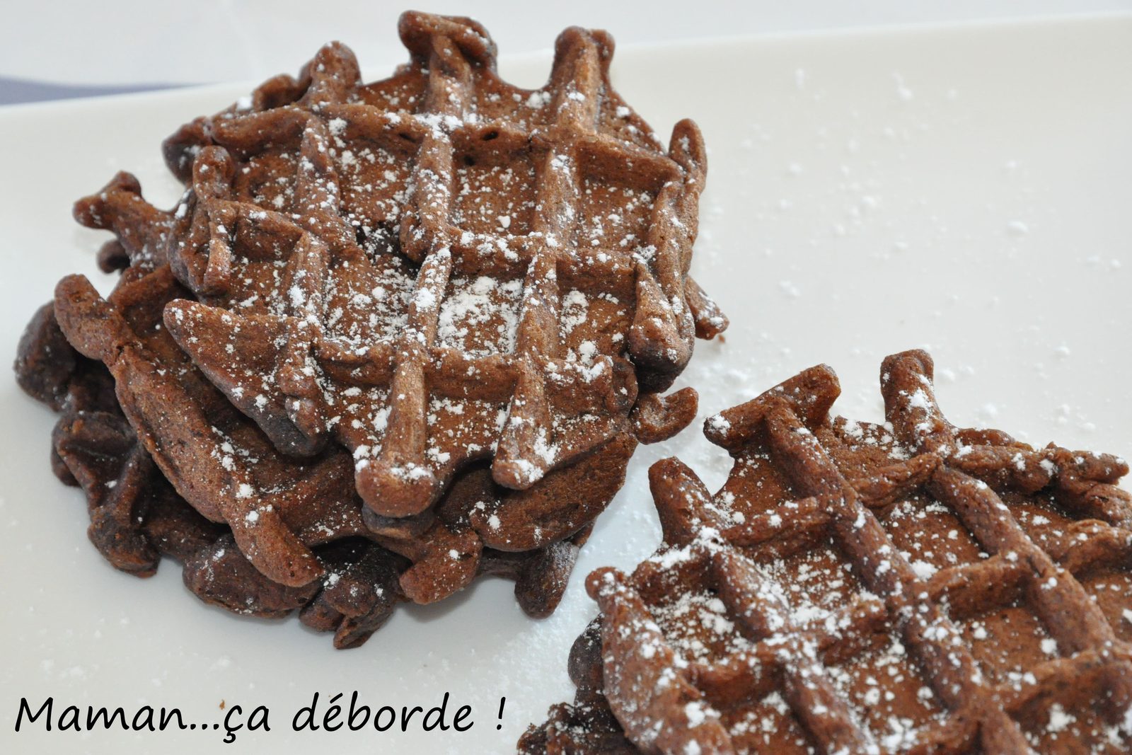 Gaufre brownie