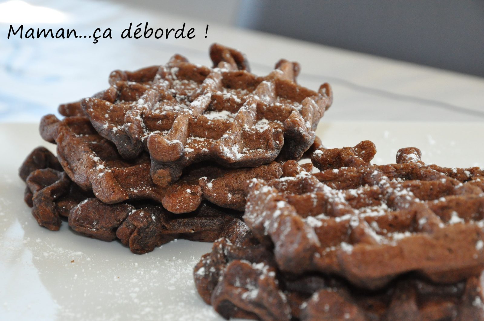 Gaufre brownie
