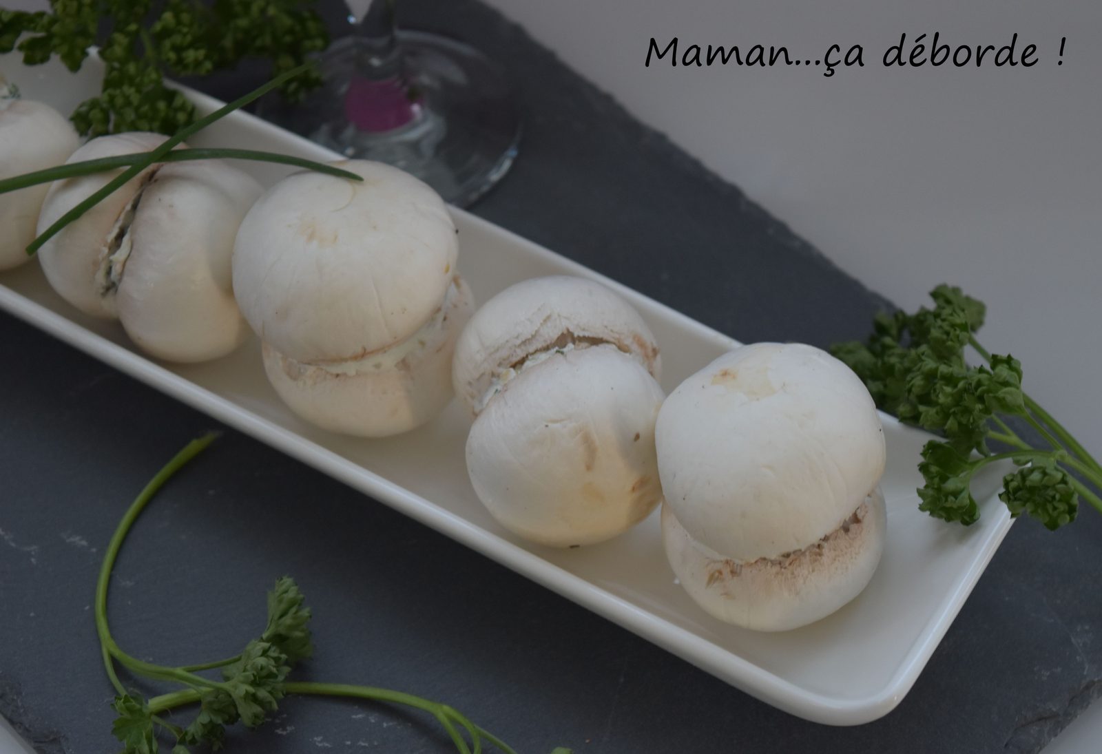 Macarons de champignons
