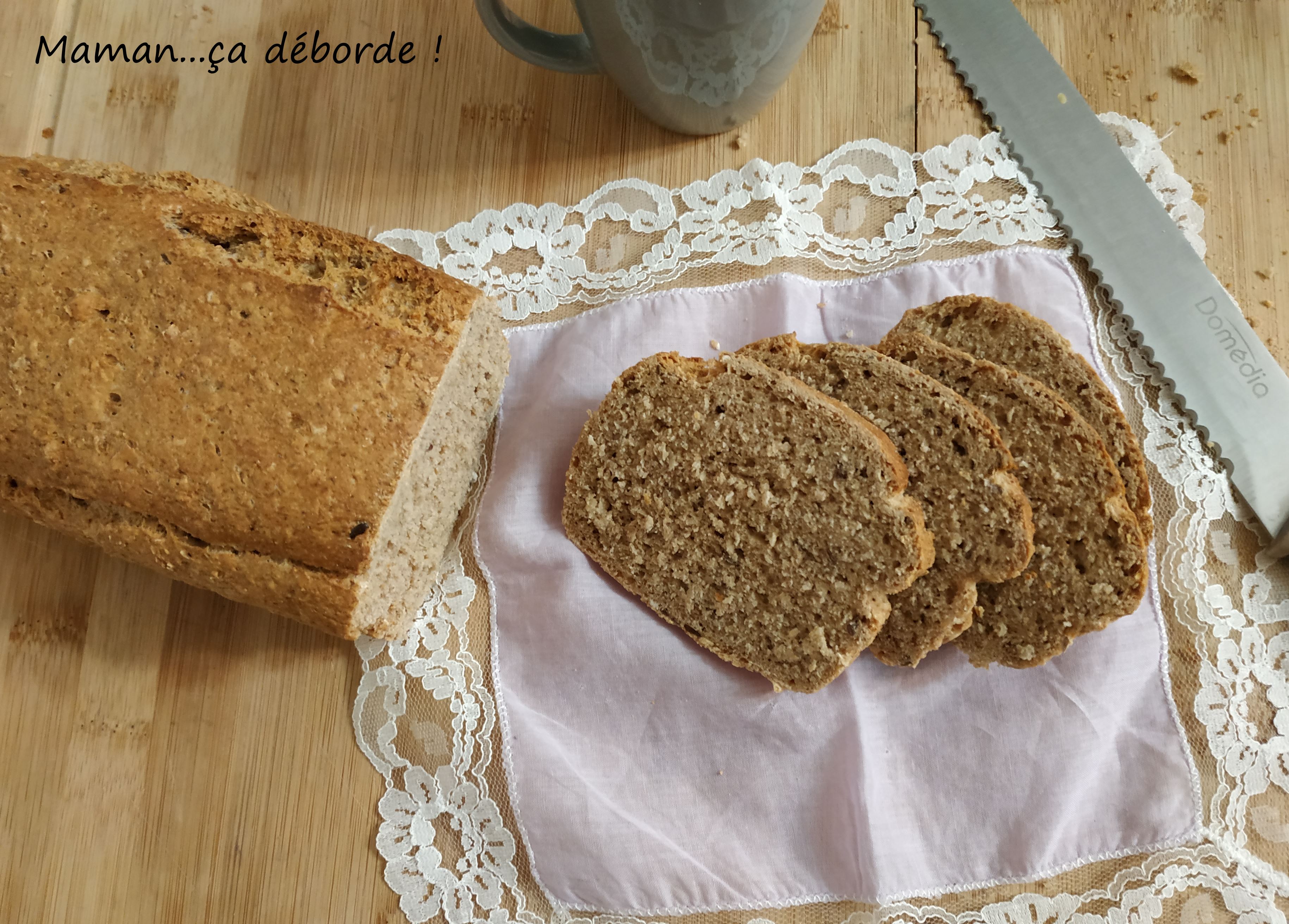 Pain D'épeautre Au Son D'avoine - Maman...ça Déborde